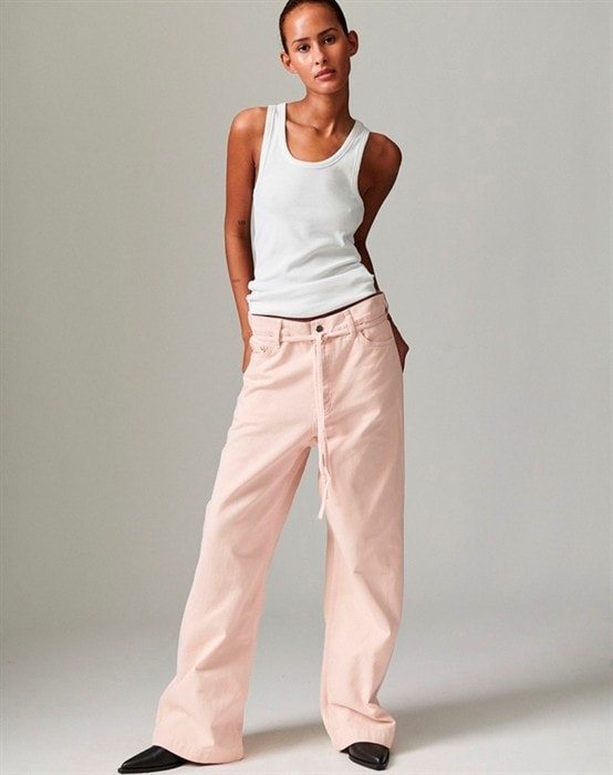 Elijah Dusty Rose Denim Jeans - Pink-a-Boo